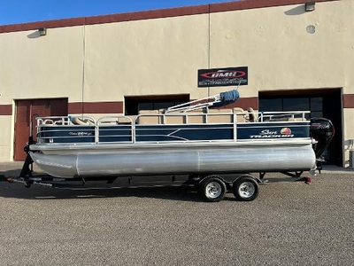 2019 Sun Tracker Fishin. Barge 22 DLX