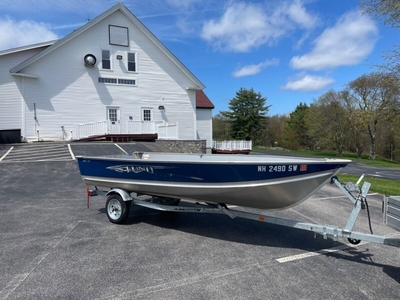 Aluminum 14’ Lund Fishing Boat + Trailer, Engine, & Gear