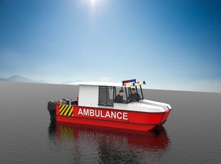 NEW Sabrecraft Marine Ambulance Rescue Ambulance Boat AMB7400