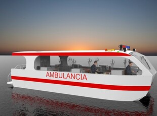 NEW Sabrecraft Marine Ambulance Rescue Catamaran
