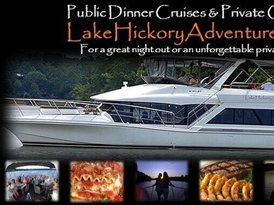 LakeHickoryAdventures.com Commercial Dinner Yacht W/or W/out Business And Domain