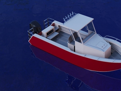 NEW Sabrecraft Marine Walkaround Cabin Hard Top 7.80 metre Boat and Motor package