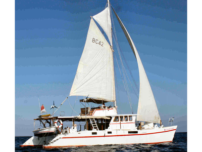 2008 Lombok Fiberglass BaliCat48 Fly sailboat for sale in Outside United States