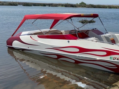 2004 Placecraft 22 Ft Deck Boat W/ 496 Mag And Bravo One, Excellent Turnkey!