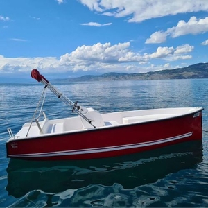 Electric small boat - SENSAS - Ruban Bleu - POD drive / for recreation centers / 6-person max.