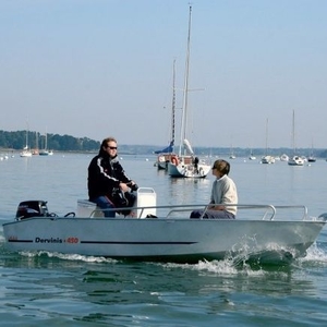 Outboard small boat - DERVINIS 450 - BORD A BORD - sport-fishing
