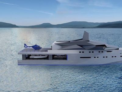 2026 Armon Support Vessel- Concept ORIGAMI | 213ft