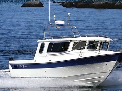 Outboard cabin cruiser - EXPLORER 2400 - Sea Sport, Inc - hard-top / sport-fishing / 4-berth