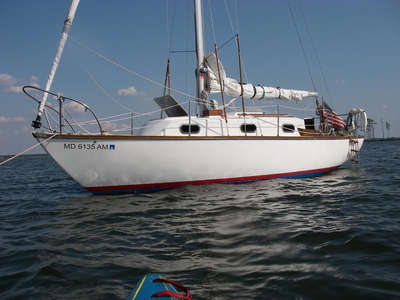 1978 cape dory cd27 sailboat for sale in Maryland