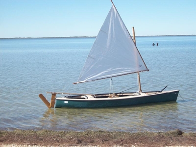 1990 Saroca 16' Custom Sailing Canoe sailboat for sale in Delaware