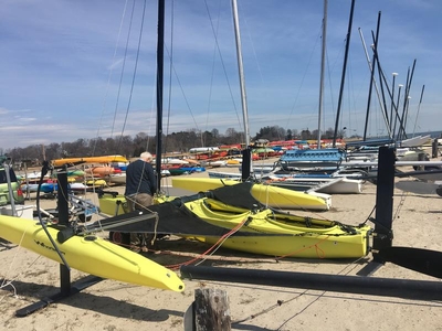 2000 Windrider Rave sailboat for sale in Connecticut
