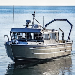 Hydrographic survey boat - 4013-RCM | LabCat - Armstrong Marine - inboard / aluminum