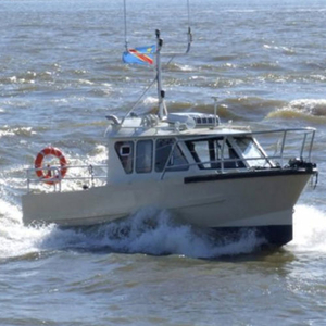 Hydrographic survey boat - 8m - Alumarine Shipyard - inboard / aluminum