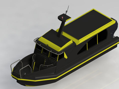 Water taxi - 8.7 Viaggio - Arctic-Bort - excursion boat / dive support boat / crew boat