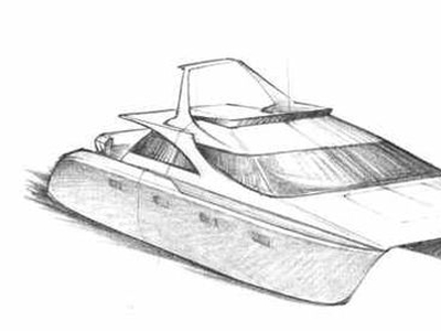 Catamaran motor yacht - Jaguar 60' - Pedigree Cats - sport-fishing / flybridge
