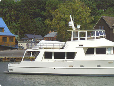 Cruising motor yacht - PASSAGE MAKER 74 - Kanter Yachts - trawler / wheelhouse / displacement hull