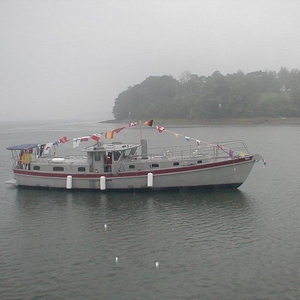 Cruising motor yacht - RANGER - Lyman Morse - trawler / hard-top / aluminum