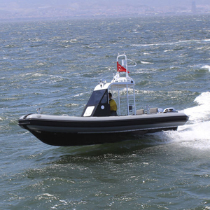 Dive support boat - IZ 720 HDPE RHIB - Izmir Shipyard - outboard / HDPE / rigid hull inflatable boat