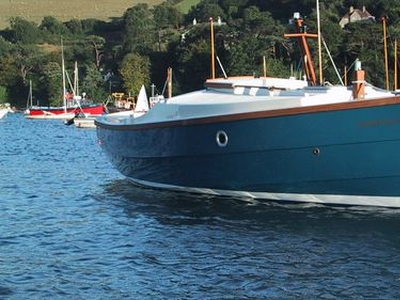Inboard day cruiser - CLAM19 - Cornish Crabber - classic