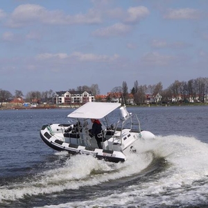 Outboard inflatable boat - 650 - Parker RIBS - inboard / diesel / twin-engine