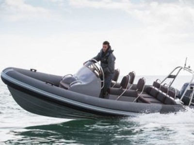 Outboard inflatable boat - A 600 - Ribeye - RIB / center console / offshore