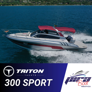 Lancha Triton 300 Sport Ñ Focker Nx Mestra Ventura Fs Real