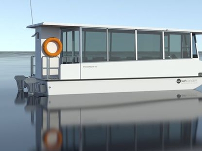 Passenger boat - RO 9.0 CABINED - Sun Concept, Lda - outboard / electric / fiberglass