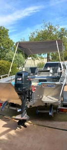 4.35m Quintrex Hornet Fishing Boat