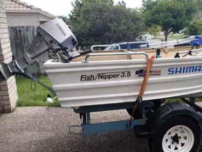 Boat with trailer for sale