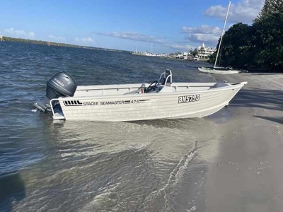 2024 Stacer Seamaster 474 with 2022 Yamaha 50hp - 4 Stroke Outboard