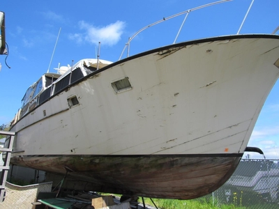 1968 Monk 39' Boat Located In Port Townsend, MA - No Trailer