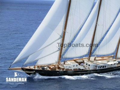 robert clark / de vries lentsch 171 ft 3-masted schooner