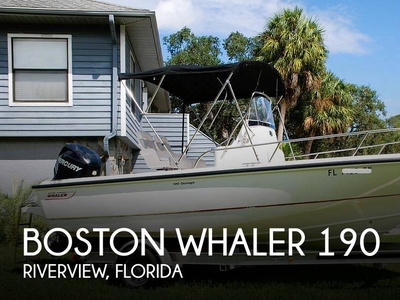 2008 Boston Whaler 190 Outrage in Riverview, FL