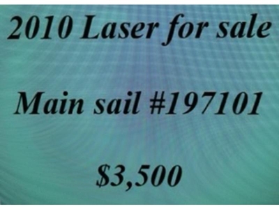2010 Laser Radial sailboat for sale in Florida