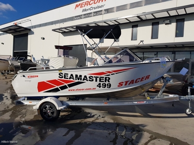 NEW STACER 499 SEA MASTER 2023 - POWERED BY A MERCURY 75HP FOURSTROKE