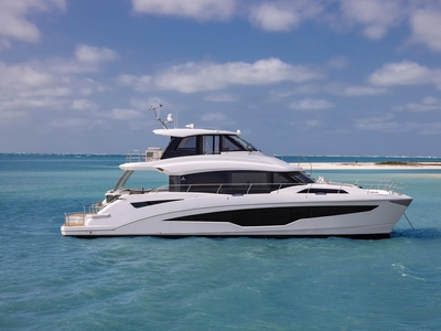 2024 Aquila 70 Luxury ON THE WATER | 69ft