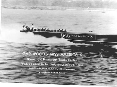 38 Feet 1932 Gar Wood Raceboat 