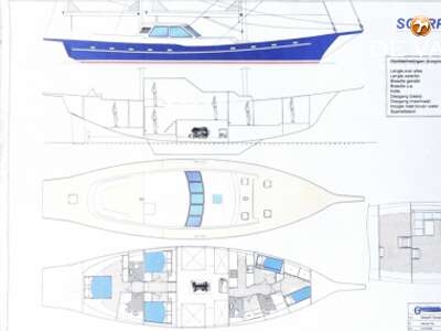 HELLEMAN STEEL KETCH CASCO 24M sailing yacht for sale