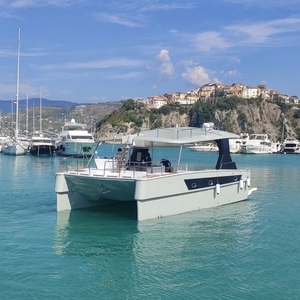 Passenger boat - SMART 380 - SEABUS - CATAMARANI MULTIRUOLO - catamaran / inboard / outboard