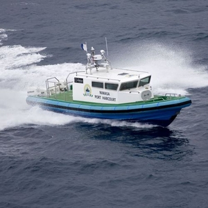 Patrol boat - 1300 SENTINEL RFB - Aresa Shipyard - outboard / GRP / rigid hull inflatable boat
