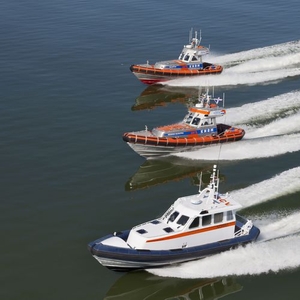 Rescue boat - Valentijn class - Habbeke Shipyard - inboard waterjet / American Bureau of Shipping / self-righting