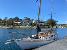 herreshoff 28 solitaire 2 well known pittwater yacht diesel syd sailing boats