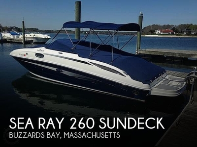 2012 Sea Ray 260 Sundeck