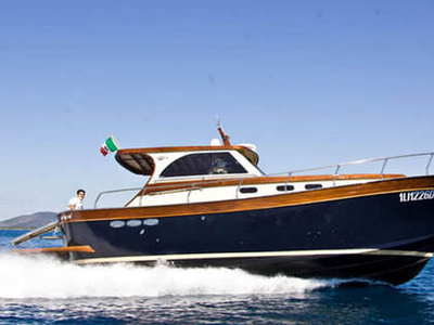 Inboard express cruiser - PRESTIGE - Cantiere Navale Artigiano - hard-top / 12-person max. / downeast