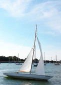 restored 5.5 meter sailboat in milwaukee, wi