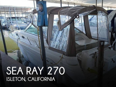 1996 Sea Ray 270 Sundancer in Isleton, CA