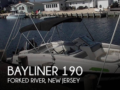 2014 Bayliner 190 DB in Forked River, NJ
