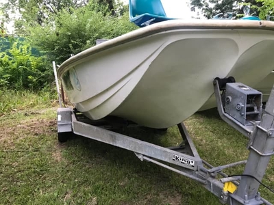 Tri Hull Fishing boat 4.6m with registered trailer