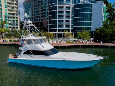 2007 Viking 68 Convertible Flybridge powerboat for sale in Florida