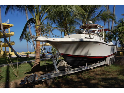1989 Mako 263 Cuddy Cabin W Trailer powerboat for sale in